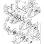 Genuine Stihl MS362 - Chain tensioner, Chain sprocket cover