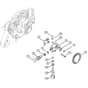 Genuine Stihl MS381 / D - Oil pump