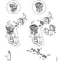 Genuine Stihl MS391 / B - Cylinder, Muffler