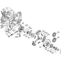 Genuine Stihl MS441 C-M / C -Oil Pump, Clutch
