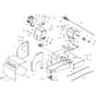 Belle MS 500 Bench Saw - Electric Motor
