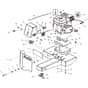 Belle MS 500 Bench Saw - Petrol Engine