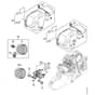 Genuine Stihl MS 362 C-M - Air Filter & Shroud Diagram