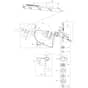 Makita MS-4010 - Petrol Brush Cutter - Power Tool 03 Diagram