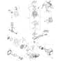 Makita MS-430.4C - Petrol Brush Cutter - Power Tool 03 Diagram