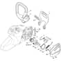 Stihl MSA200 C-B - Hand Guard - Chain Brake - Parts Diagram