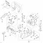 Stihl MSA300.1 C-O - Hand Guard, Chain Brake, Chain Tensioner - Parts Diagram