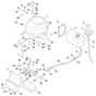 Viking MT4097.0 SX - Engine, Tank - Parts Diagram
