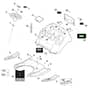 Viking MT4097.1 SX - Cover - Parts Diagram