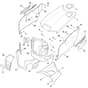 Viking MT4112.1 SZ - Engine Hood - Parts Diagram