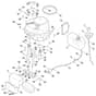 Viking MT4112.1 SZ - Engine, Tank - Parts Diagram