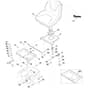 Viking MT5097.0 C - Seat - Parts Diagram