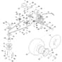 Viking MT5097.0 Z - Gearbox, Rear Wheel - Parts Diagram