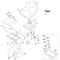Viking MT5097.1 C - Seat - Parts Diagram