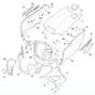 Viking MT5112.1 Z - Engine Hood - Parts Diagram