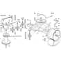 Viking MT545 - Gear Head - Parts Diagram