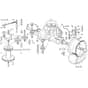 Viking MT580 - Gear Head - Parts Diagram