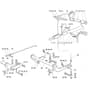 Viking MT585 L - Height Adjustment - Parts Diagram