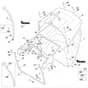 Viking MT6112.0 C - Grass Catcher Bag - Parts Diagram