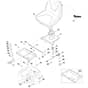 Viking MT6112.0 C - Seat - Parts Diagram