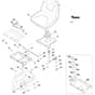 Viking MT6112.1 C - Seat - Parts Diagram