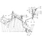 Viking MT640 (1996) - Front Axle, Steering - Parts Diagram