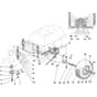 Viking MT640 (1996) - V-Belt Train, Rear Wheels - Parts Diagram