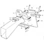 Viking MT640 (1997) - Grass Catcher Bag Support - Parts Diagram