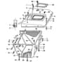 Viking MT680 - Grass Catcher Bag - Parts Diagram