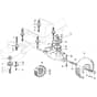 Viking MT680 - V-Belt Train, Rear Wheels - Parts Diagram