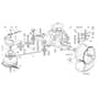 Viking MT795 - Gear Head - Parts Diagram