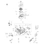 MT 5200 - Efco Chainsaw Tank and air filter Diagram