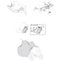 MTF 108H SD - 2022-2023 - 2T1210403/CAS - Mountfield Ride On Mower Options Diagram