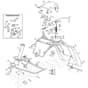 MTF 1428 H - 2022-2023 - 2T0210483/MTF - Mountfield Ride On Mower Frame Diagram