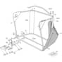 MTF 1428 H - 2022-2023 - 2T0210483/MTF - Mountfield Ride On Mower Grasscatcher Diagram