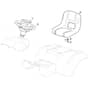 MTF 1430 HD - 2022-2023 - 2T2110483/MTF - Mountfield Ride On Mower Seat Diagram