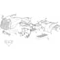 MTF 1438 M-SD - 2018-2022 - 2T0520483/MTF - Mountfield Ride On Mower Body Diagram