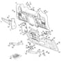 MTF 1638H - 2021 - 2T2620283/MTF - Mountfield Ride On Mower Rear Plate Diagram
