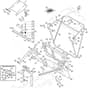 MTF 66MQ - 2021-2023 - 2T0050483/CAS - Mountfield Ride On Mower Frame Diagram