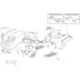 MTF 84 H - 2021 - 2T2100203/CAS - Mountfield Ride On Mower Body Diagram