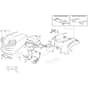 MTF 84 H - 2023 - 2T2105403/CAS - Mountfield Ride On Mower Body Diagram