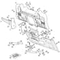 MTF 84 H - 2023 - 2T2105403/CAS - Mountfield Ride On Mower Rear Plate Diagram