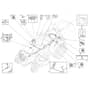 MTF 84 M - 2021-2022 - 2T2000203/CAS - Mountfield Ride On Mower Electrics Diagram