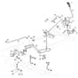 MTF 98 H - 2023 - 2T2610403/CAS - Mountfield Ride On Mower Cutting plate lifting Diagram