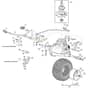 MTF 98 H - 2023 - 2T2610403/CAS - Mountfield Ride On Mower Hydro-Gear Diagram