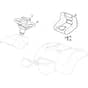 MTF 98 H - 2023 - 2T2610403/CAS - Mountfield Ride On Mower Seat Diagram