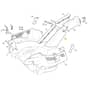 MTF 98HB - 2023 - 2T2620203/CAS - Mountfield Ride On Mower Belt Protection Diagram