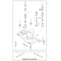 MTF 98HB - 2023 - 2T2620203/CAS - Mountfield Ride On Mower Cutting Deck Assy - MP98 Diagram