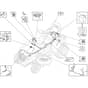 MTF 98M SD - 2022-2025 - 2T0515403/CAS - Mountfield Ride On Mower Electric Equipment Diagram