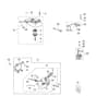 MTL 51 (EURO 5) - Oleo-Mac Earth Auger Starter assy and fuel tank Diagram